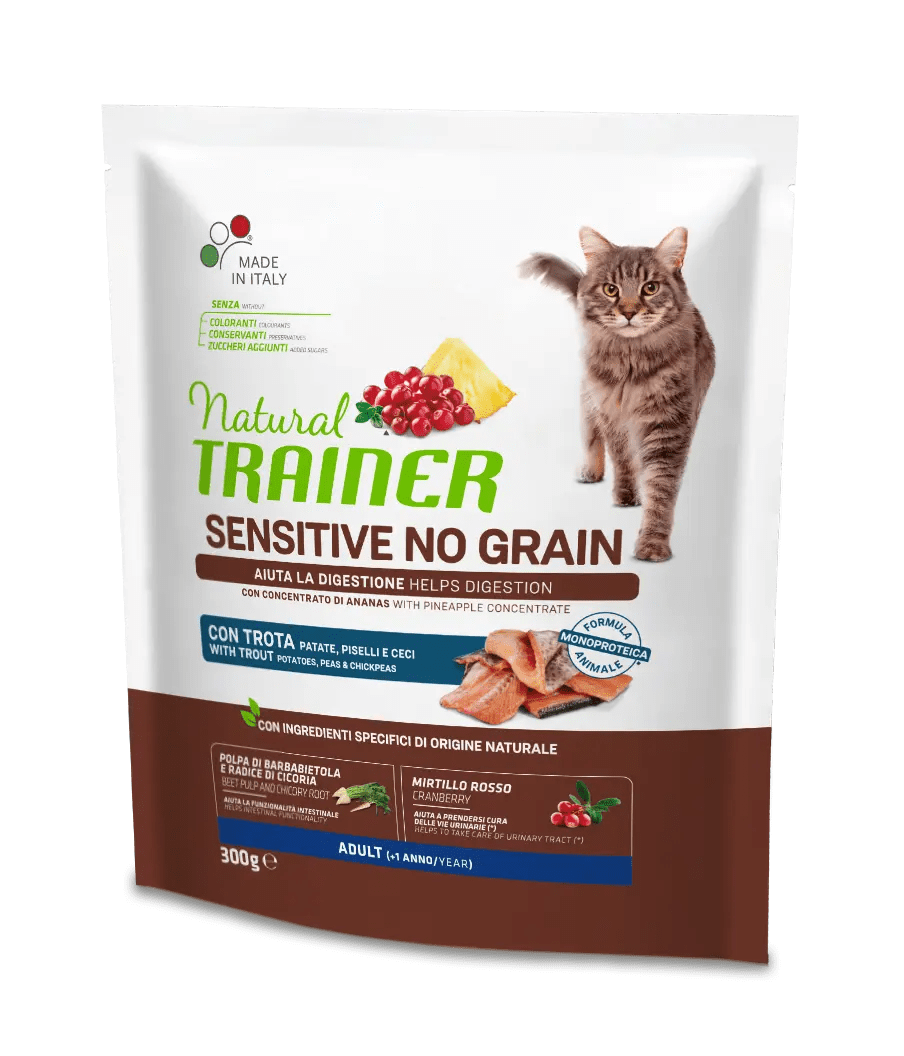 Natural Trainer Sensitive No Grain Trota 300 g Natural Trainer Sensitive No Grain Trota 300 g